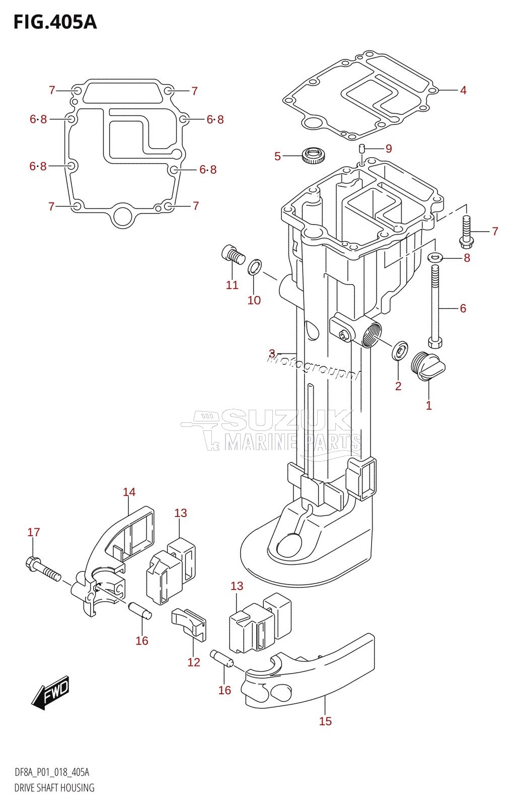 DRIVE SHAFT HOUSING