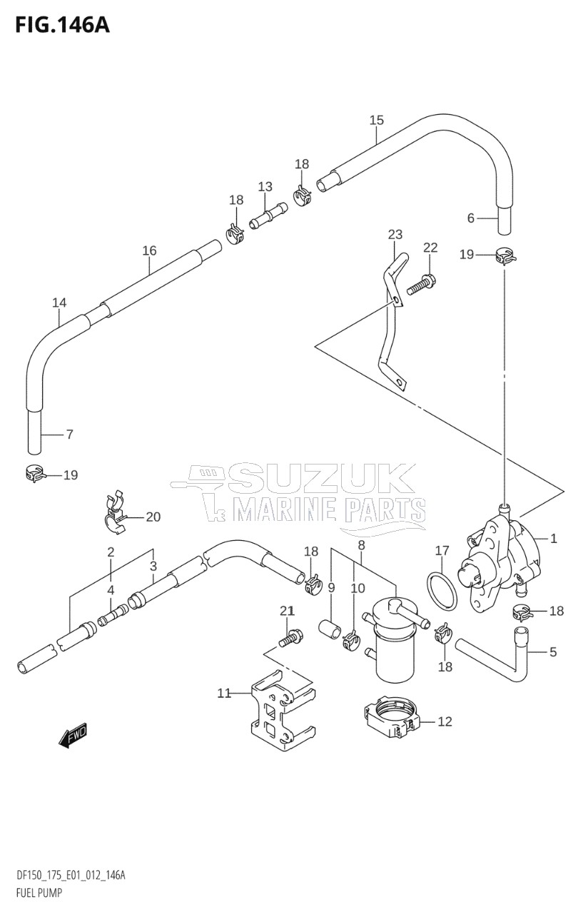 FUEL PUMP (DF150T:E01)