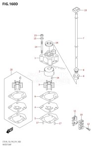 DT15A From 01504-410001 (P40)  2014 drawing WATER PUMP (DT15A:P40)