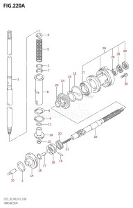 DT25 From 02503K-310001 (P36-)  2013 drawing TRANSMISSION (DT25K:P36)