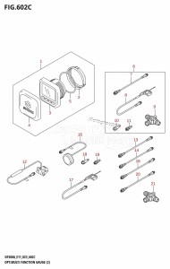 DF300A From 30002P-040001 (E01 E03 E40)  2020 drawing OPT:MULTI FUNCTION GAUGE (2) ((022,023):DF250ATSS)