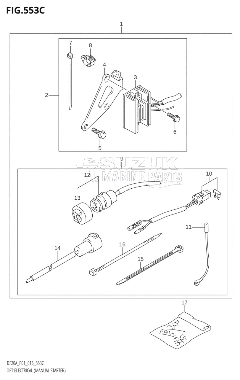 OPT:ELECTRICAL (MANUAL STARTER) (DF20A:P01:M-STARTER)