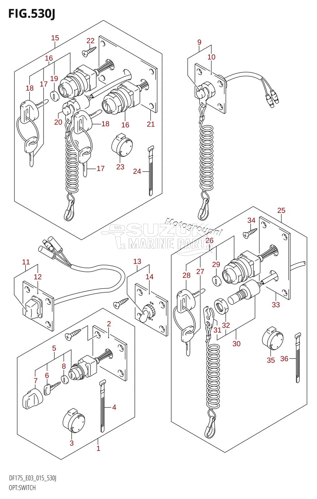 OPT:SWITCH (DF150ST:E03)