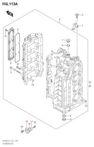 DF100A From 10003F-040001 (E11)  2020 drawing CYLINDER BLOCK