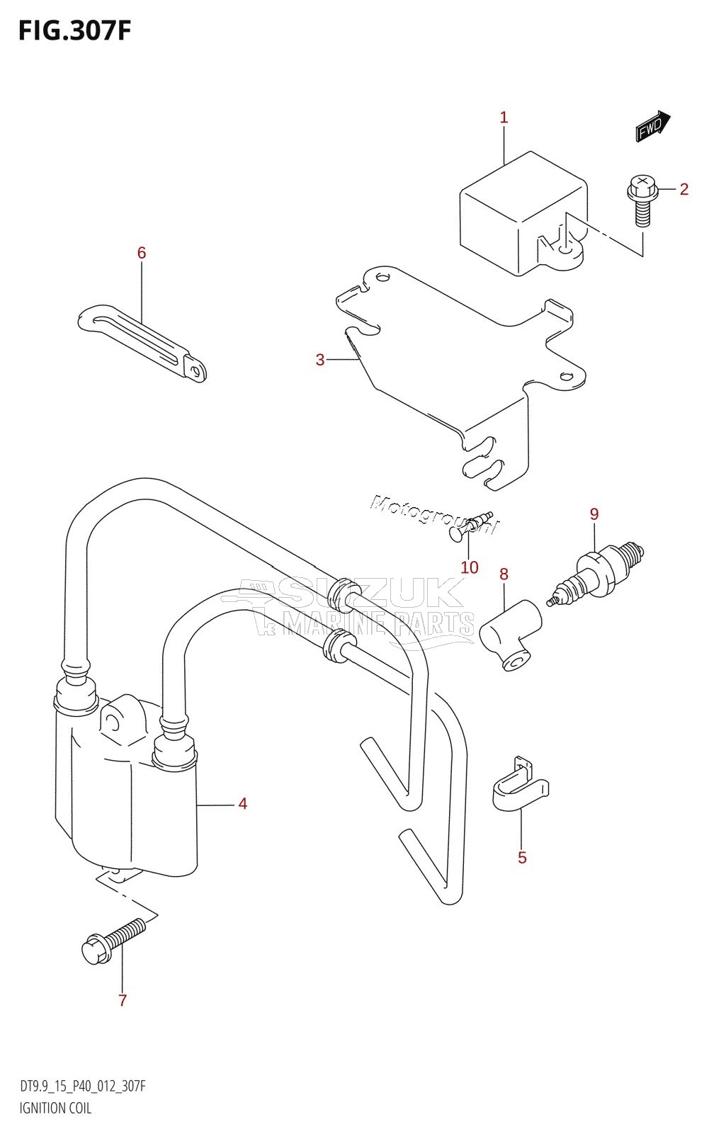 IGNITION COIL (DT15K:P36)