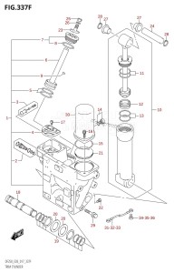 DF200 From 20002F-710001 (E03)  2017 drawing TRIM CYLINDER (DF250Z:E03:(X-TRANSOM,XX-TRANSOM))