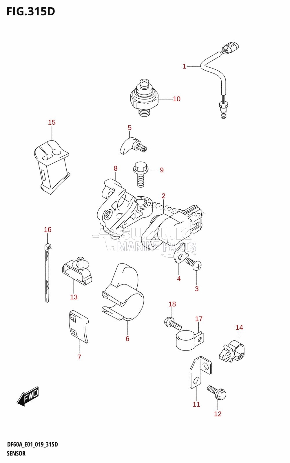 SENSOR (DF60AVT,DF60AVTH)