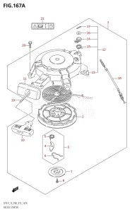 DT15 From 01504-210001 (P40)  2012 drawing RECOIL STARTER