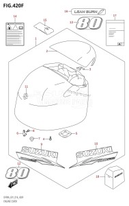 DF70A From 07003F-610001 (E01 E40)  2016 drawing ENGINE COVER (DF80A:E40)