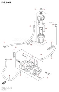 DT25 From 02503K-910001 (P36-)  2019 drawing FUEL PUMP (DT30,DT30R)