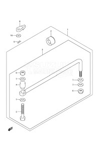 Outboard DF 200 drawing Drag Link