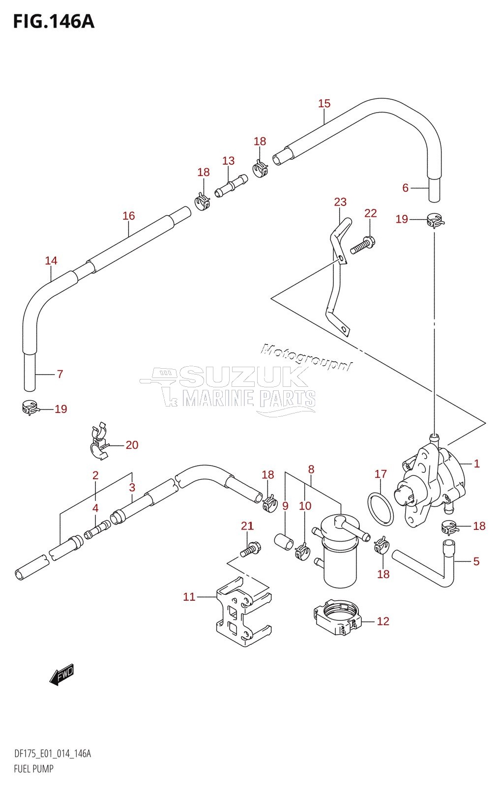 FUEL PUMP (DF150T:E01)