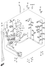 DF 300AP drawing Harness