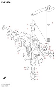 DF175TG From 17502F-410001 (E01 E40)  2014 drawing SWIVEL BRACKET