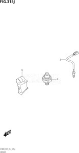 06002F-210001 (2012) 60hp E01 E40-Gen. Export 1 - Costa Rica (DF60AQH  DF60AT  DF60ATH  DF60ATL / DF60ATHL / DF60AQHL) DF60A drawing SENSOR (DF60AQH:E40)