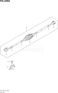 02503F-310001 (2013) 25hp E03-USA (DF25  DF25Q  DF25R) DF25 drawing FUEL HOSE