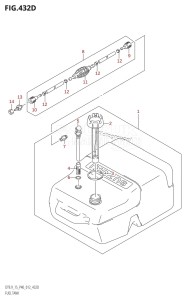 DT15 From 01504-210001 (P37-)  2012 drawing FUEL TANK (DT15:P40)