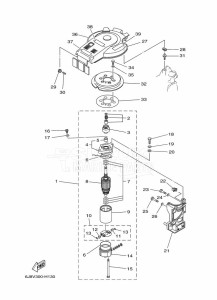 30DEOS drawing STARTING-MOTOR