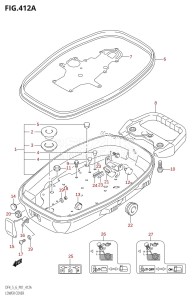 DF4 From 00401F-421001 (P01)  2004 drawing LOWER COVER