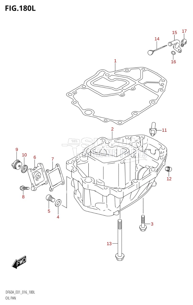 OIL PAN (DF60AQH:E40)