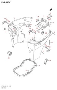 DF140AZ From 14003Z-040001 (E40)  2020 drawing SIDE COVER (DF140AZ:E01)