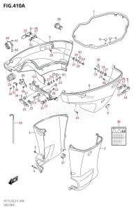 DF150Z From 15002Z-710001 (E03)  2017 drawing SIDE COVER (DF150T:E03)