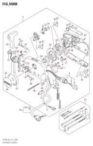 DF140A From 14003F-310001 (E01 E40)  2013 drawing OPT:REMOTE CONTROL (DF140AT:E40)