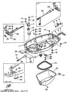 40VMHD drawing BOTTOM-COWLING