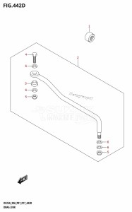 DF30A From 03003F-710001 (P01 P40)  2017 drawing DRAG LINK (DF30AT:P01)