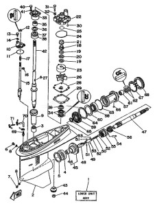 115C drawing PROPELLER-HOUSING-AND-TRANSMISSION-1