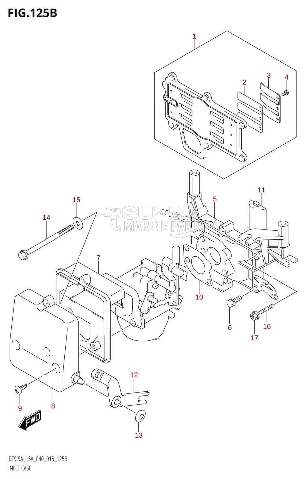 INLET CASE (DT9.9A:P36)