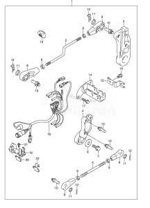 DF25QR From 02501F-151001 ()  2002 drawing OPT:REMOCON PARTS SET