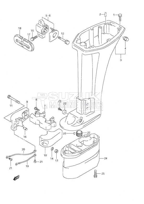 Driveshaft Housing