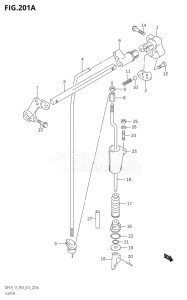 00993F-110001 (2011) 9.9hp P03-U.S.A (DF9.9T  DF9.9TH) DF9.9 drawing CLUTCH (DF9.9T:P03)