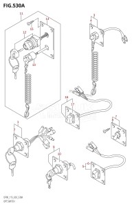 DF115T From 11501F-371001 (E03)  2003 drawing OPT:SWITCH (K1,K2,K3,K4)