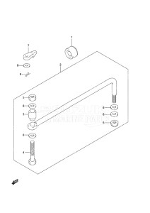 Outboard DF 60A drawing Drag Link