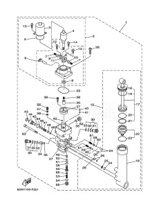 F25A drawing TILT-SYSTEM