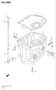 14001Z-780001 (2007) 140hp E01 E40-Gen. Export 1 - Costa Rica (DF140WZK7  DF140ZK7) DF140 drawing OIL PAN