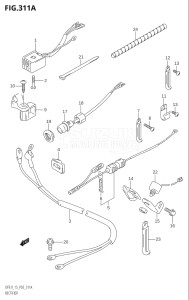 00992F-421001 (2004) 9.9hp P03-U.S.A (DF9.9RK4) DF9.9 drawing RECTIFIER (K4)