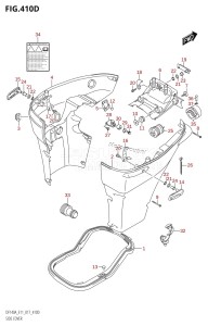 DF140A From 14003F-710001 (E11 E40)  2017 drawing SIDE COVER (DF115AZ:E11)