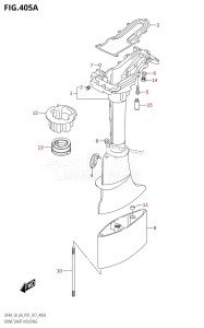 DF5A From 00503F-710001 (P01)  2017 drawing DRIVE SHAFT HOUSING