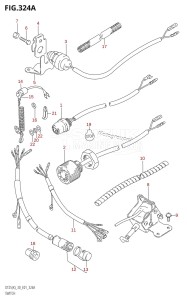 DT30 From 03001-421001 ()  2004 drawing SWITCH