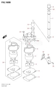 DF250ST From 25004F-340001 (E03)  2023 drawing WATER PUMP (E03:(DF225T,DF225Z,DF250T,DF250Z))