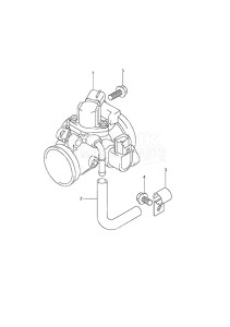 Outboard DF 20A drawing Throttle Body