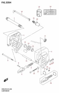 DF15A From 01504F-510001 (P03)  2015 drawing CLAMP BRACKET (DF20A:P03)