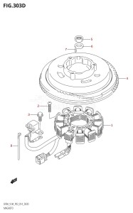 DF9.9A From 00994F-410001 (P03)  2014 drawing MAGNETO (DF9.9AR:P03)