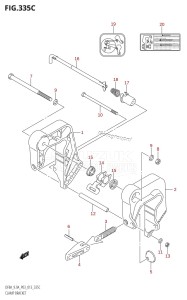 DF8A From 00801F-310001 (P03)  2013 drawing CLAMP BRACKET (DF9.9A:P03)