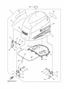 F225CETL drawing FAIRING-UPPER