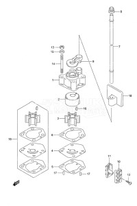 DF 9.9B drawing Water Pump