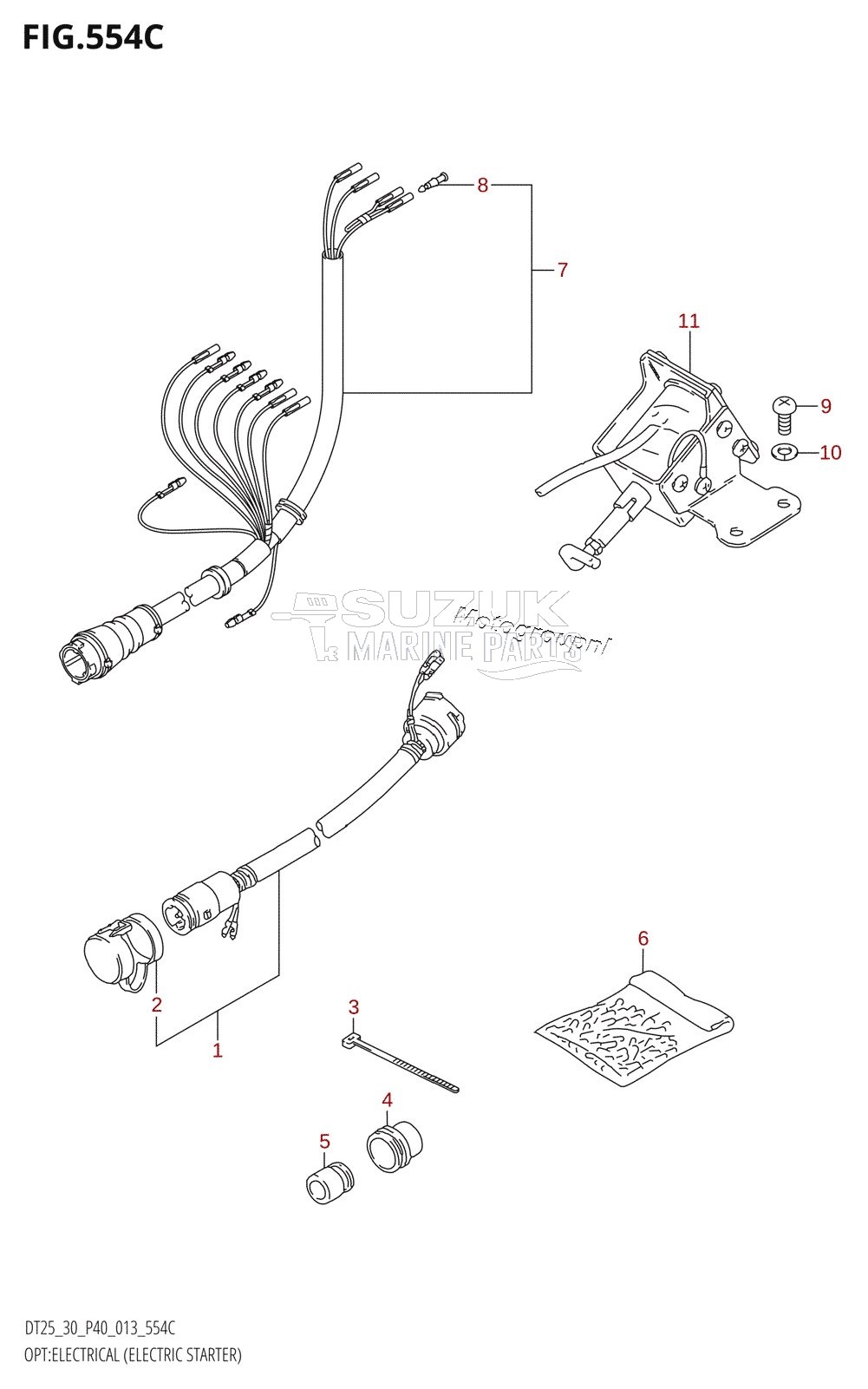 OPT:ELECTRICAL (ELECTRIC STARTER) (DT30R:P40)